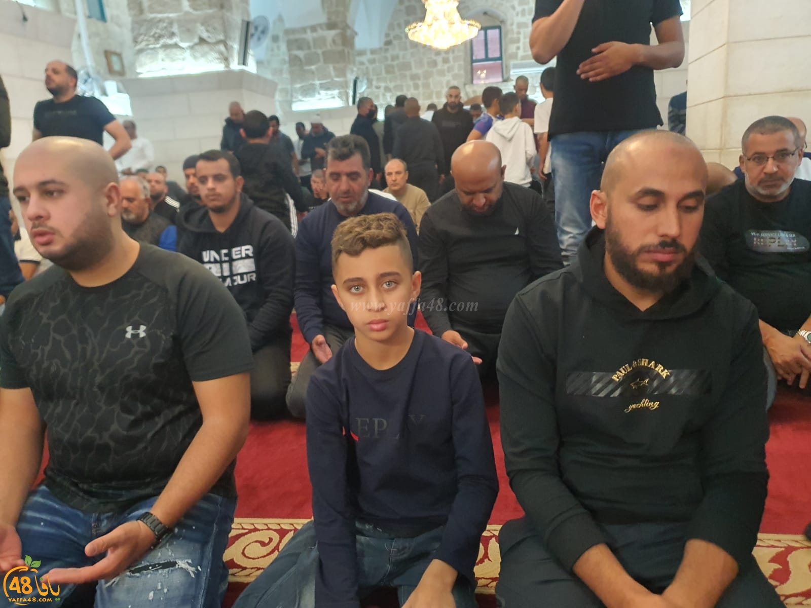 شاهد: خطبة الجمعة للشيخ يوسف الباز من المسجد العمري الكبير في مدينة اللد